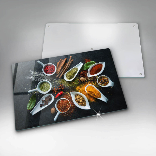 Cobertura placa vitrocerámica Especiarias de cozinha