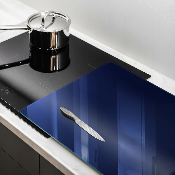 Protetor para fogão de vidro Cor azul