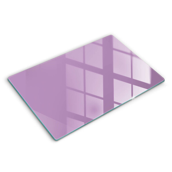Protetor de fogão de vidro Violeta