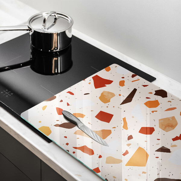 Protetor em vidro para fogão Grés decorativo