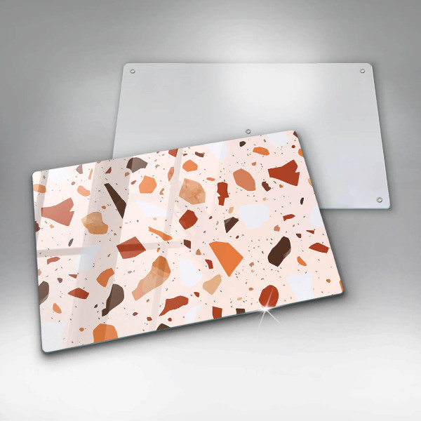 Protetor em vidro para fogão Grés decorativo