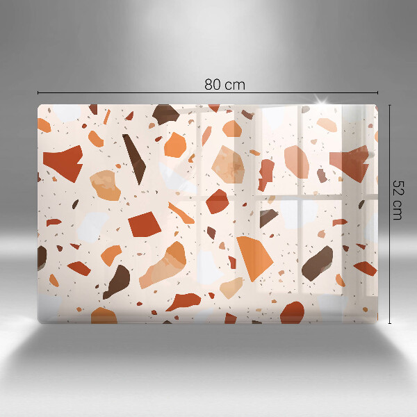 Protetor em vidro para fogão Grés decorativo