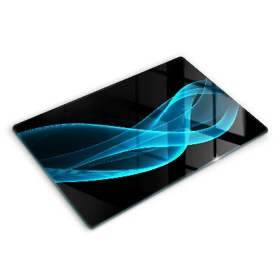 Cobertura placa vitrocerámica Abstração azul