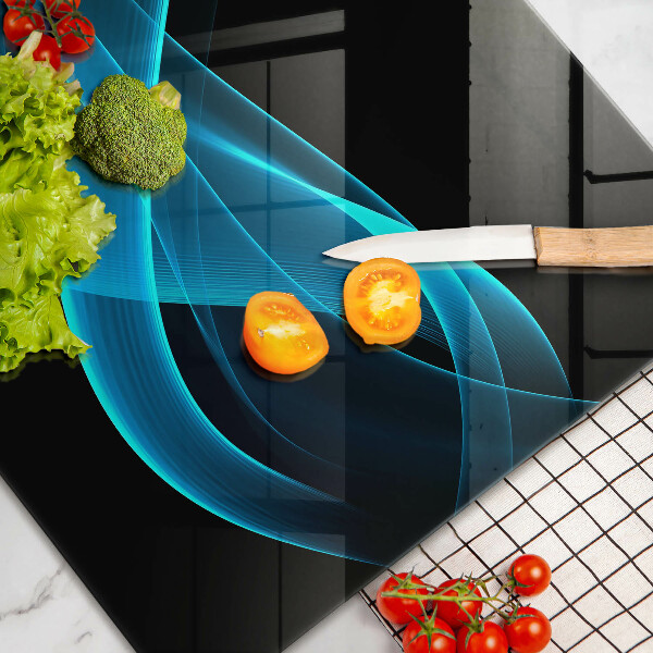 Cobertura placa vitrocerámica Abstração azul