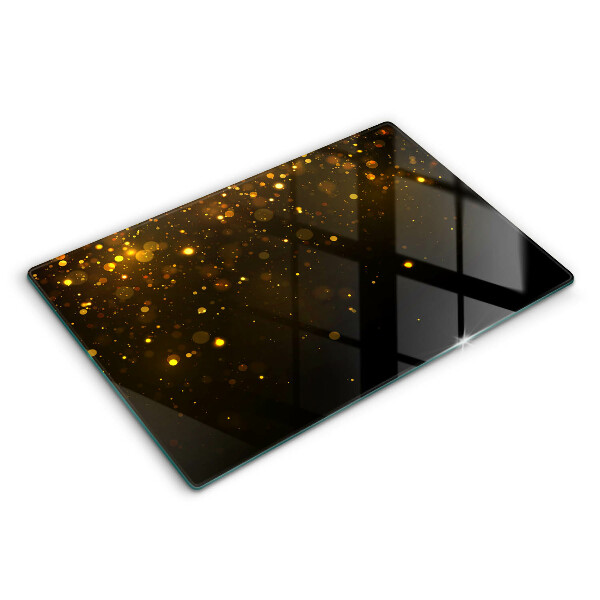 Cobertura placa vitrocerámica Glitter dourado