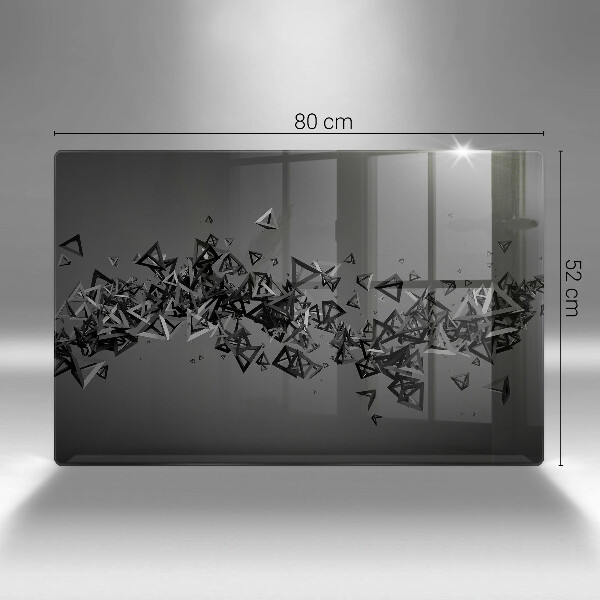 Cobertura placa vitrocerámica Formas 3D abstratas