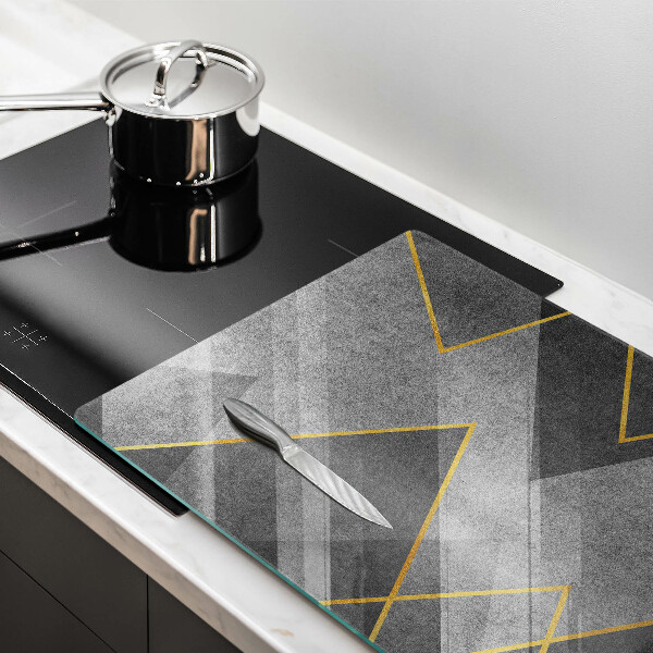 Protetor para fogão de vidro Formas nítidas