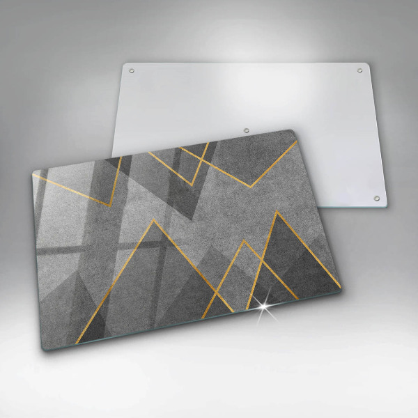 Protetor para fogão de vidro Formas nítidas