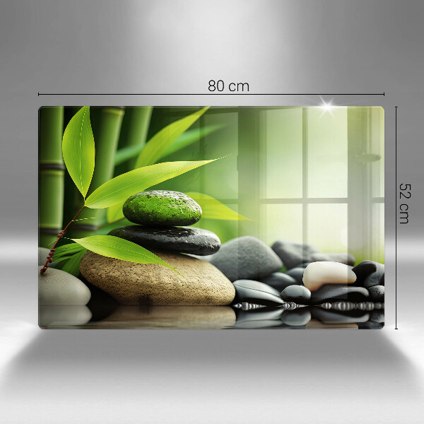 Cobertura placa vitrocerámica Pedras de bambu zen