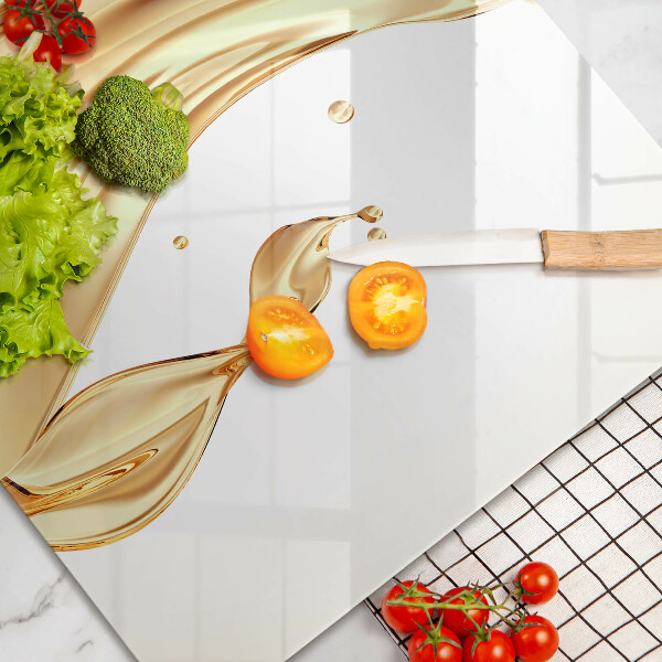 Protetor em vidro para fogão Azeite