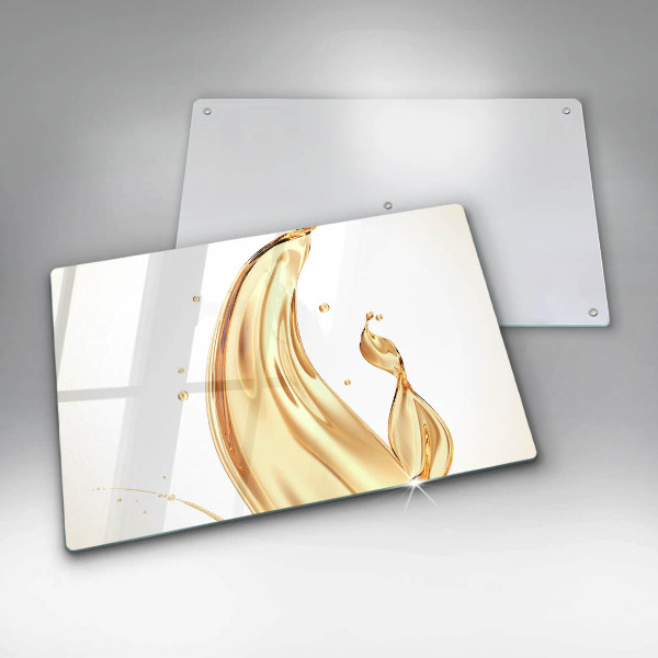 Protetor em vidro para fogão Azeite