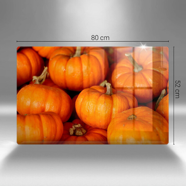 Protetor de fogão de vidro Abóboras