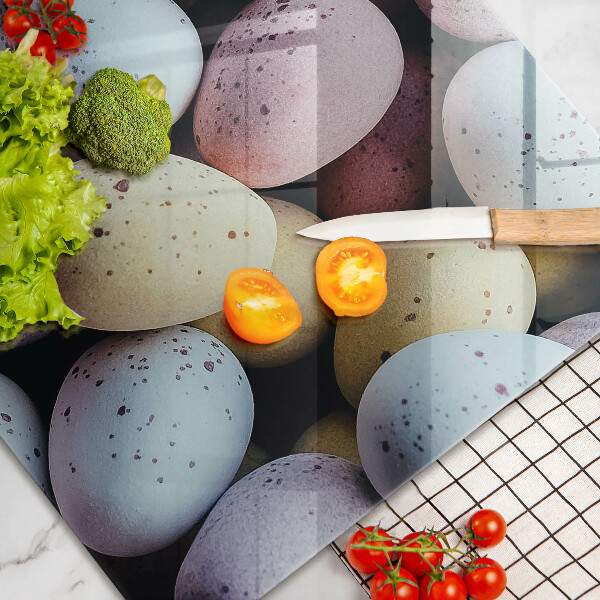 Protetor para fogão de vidro ovos de páscoa