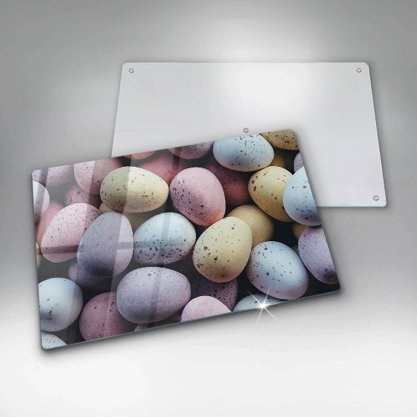 Protetor para fogão de vidro ovos de páscoa