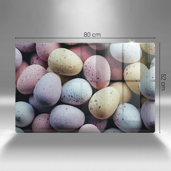 Protetor para fogão de vidro ovos de páscoa