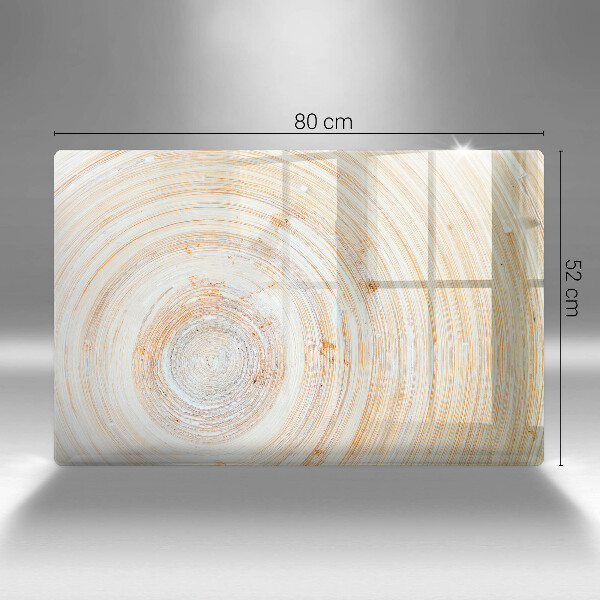 Cobertura placa vitrocerámica Textura de madeira