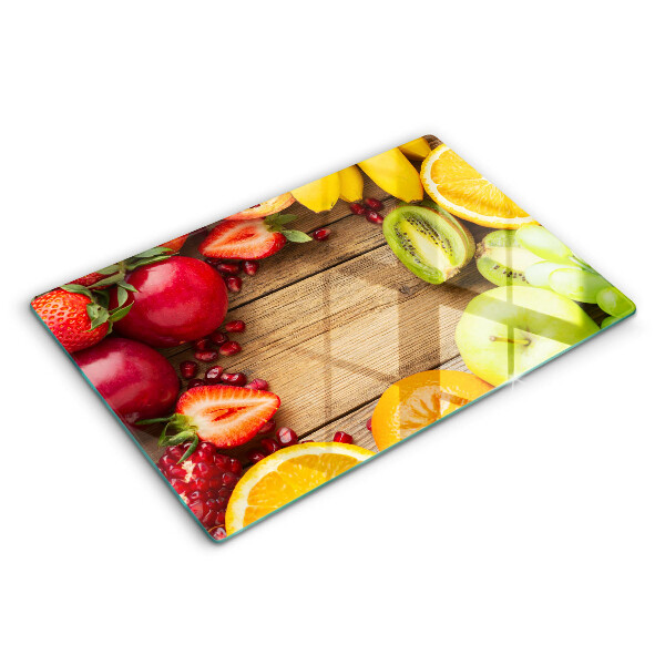 Protetor para fogão de vidro Fruta fresca