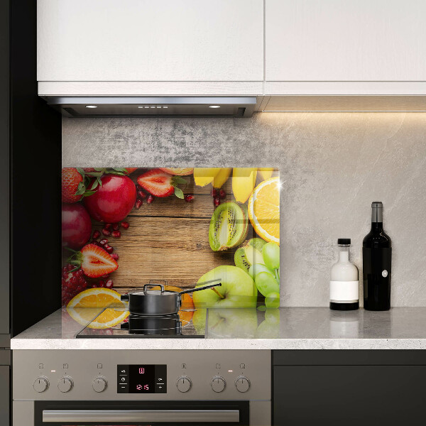 Protetor para fogão de vidro Fruta fresca