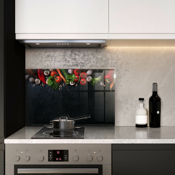 Cobertura placa vitrocerámica Vegetais coloridos