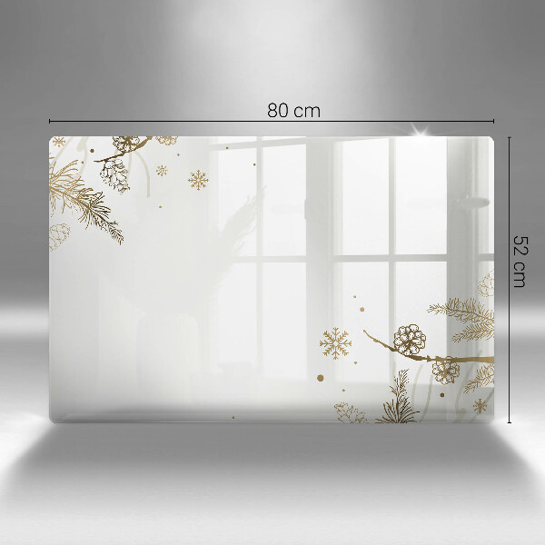 Cobertura placa vitrocerámica Decorações de inverno