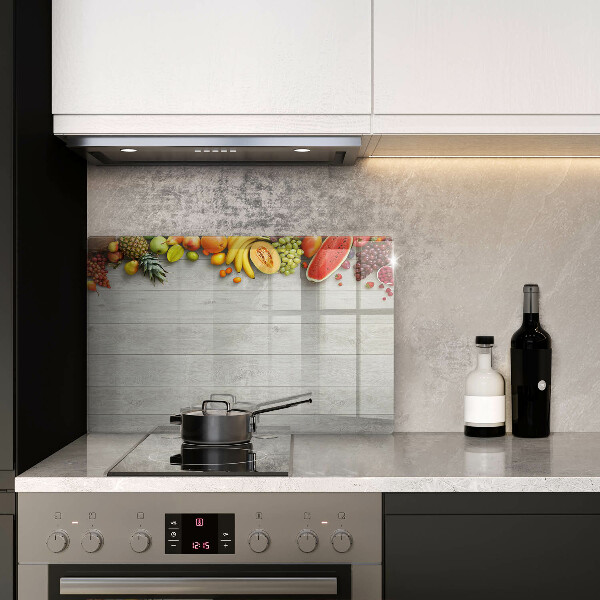 Cobertura placa vitrocerámica Frutas em capas