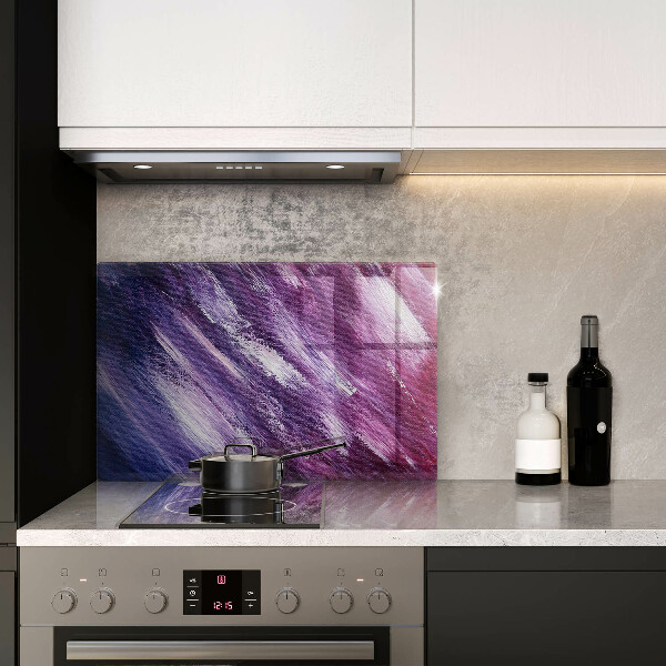 Cobertura placa vitrocerámica Abstração de tinta