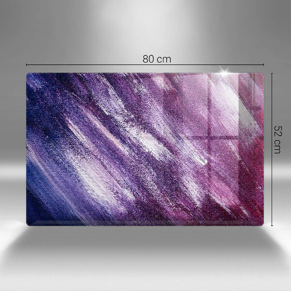 Cobertura placa vitrocerámica Abstração de tinta