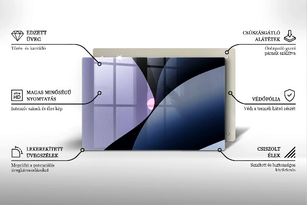Cobertura placa vitrocerámica Formas abstratas