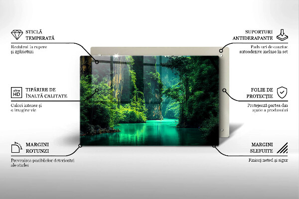 Cobertura placa vitrocerámica Paisagem da lagoa