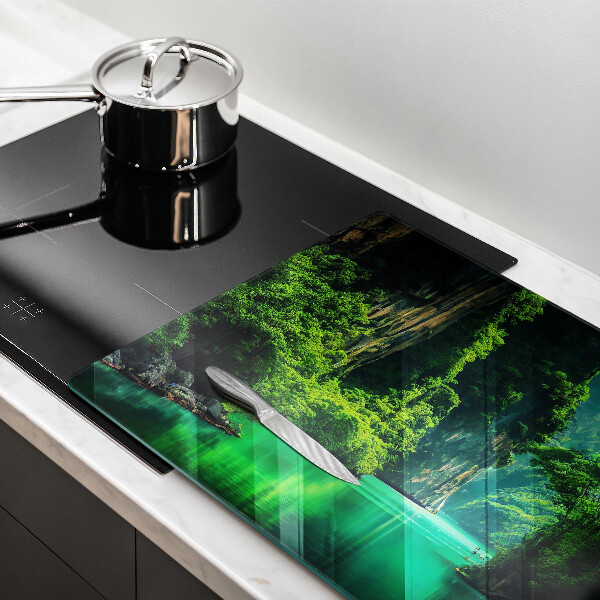 Cobertura placa vitrocerámica Paisagem da lagoa