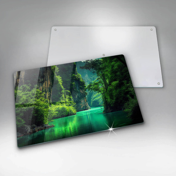 Cobertura placa vitrocerámica Paisagem da lagoa