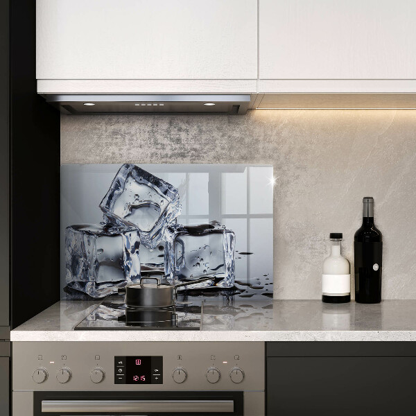 Protetor para fogão de vidro Cubos de gelo