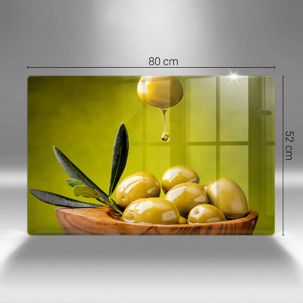 Cobertura placa vitrocerámica Azeitonas saborosas
