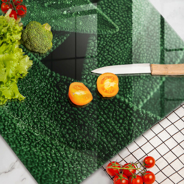 Cobertura placa vitrocerámica As folhas da planta