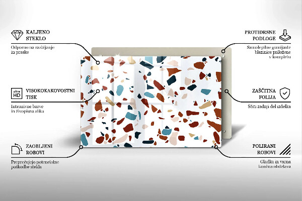 Cobertura placa vitrocerámica Pedra decorativa