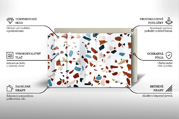 Cobertura placa vitrocerámica Pedra decorativa