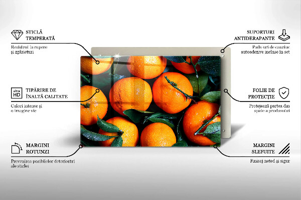 Cobertura placa vitrocerámica Laranjas de frutas