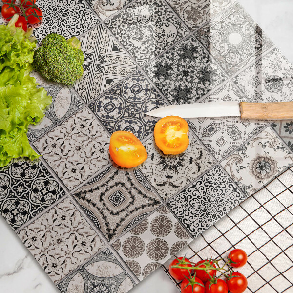 Protetor em vidro para fogão Azulejos decorativos