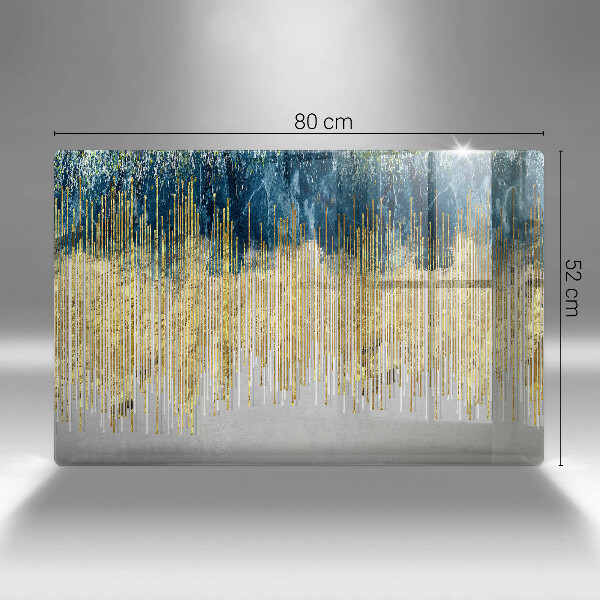 Cobertura placa vitrocerámica Abstração do designer