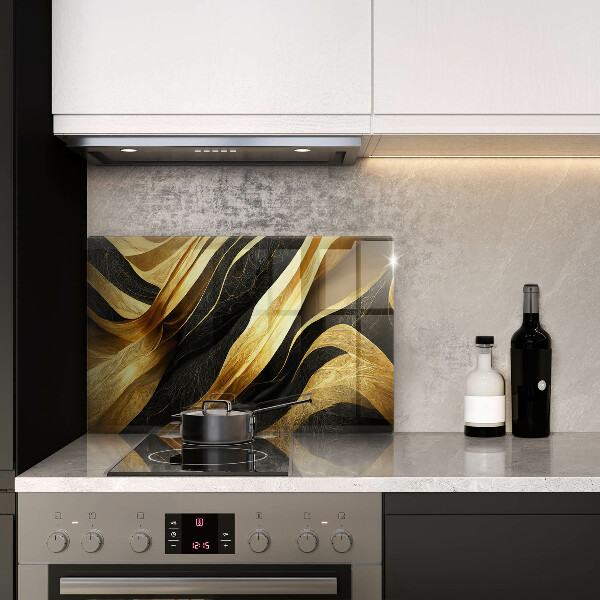 Protetor para fogão de vidro Abstração elegante