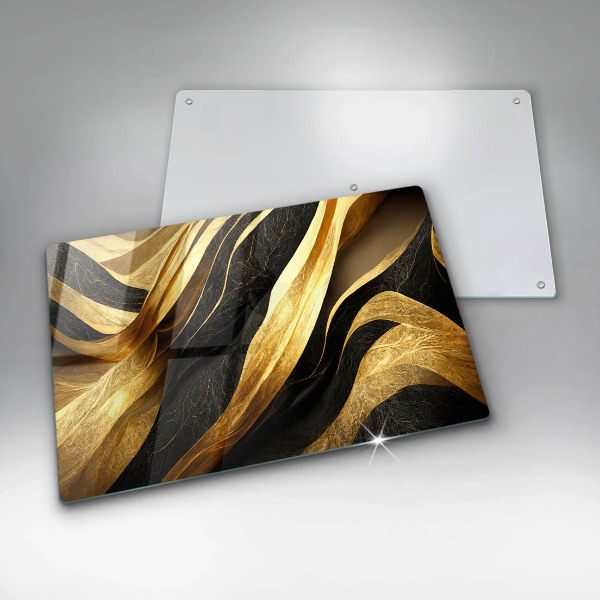 Protetor para fogão de vidro Abstração elegante