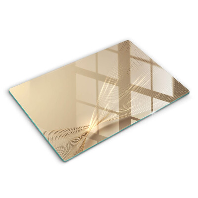 Protetor para fogão de vidro Abstração moderna