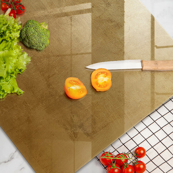 Protetor para fogão de vidro Fundo de textura dourada