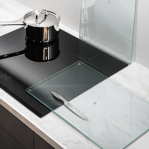 Tampa transparente para placa de indução 2x30x52 cm