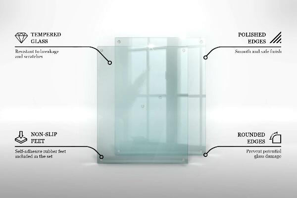 Placa de proteção transparente para indução 2x40x52 cm
