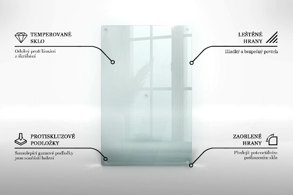 Cobertura transparente para parede de cozinha 80x52 cm