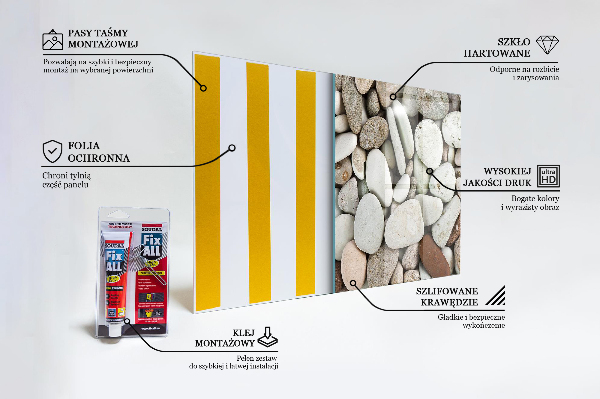 Painel cozinha Parede de tijolos naturais