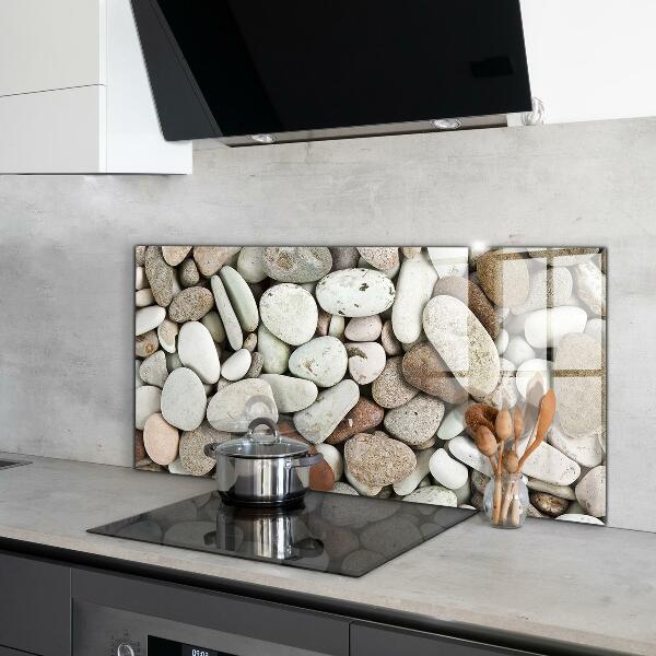 Painel cozinha Parede de tijolos naturais