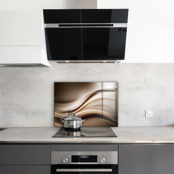 Painel cozinha Abstração de Ondas de Energia