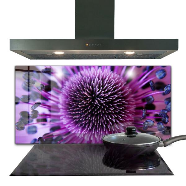 Painel para cozinha Flor roxa